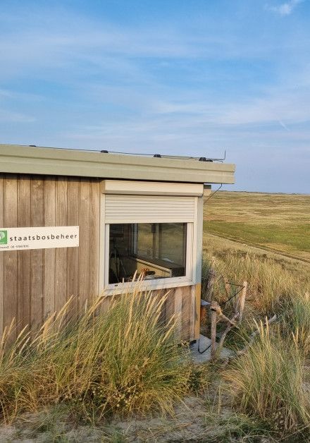 Bezoek de vogelkijkhut op waddeneiland Terschelling