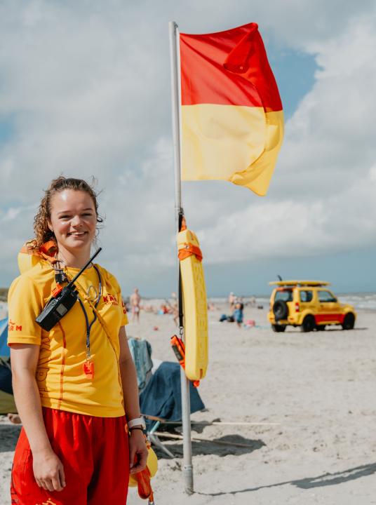 Veilig zwemmen in de zee op de waddeneilanden Texel, Vlieland, Terschelling, Ameland en Schierminnikoog - Wadden.nl